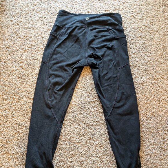 Athleta Pants - Athleta zipper ankles size medium leggings